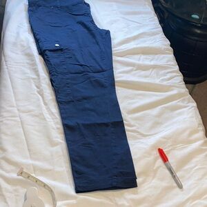 Woman black cotton pants P-18